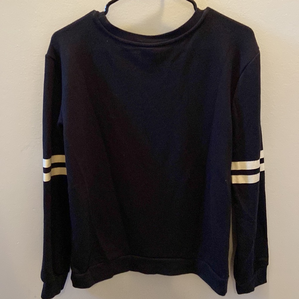 Disney Embroidered Mickey Mouse Lightweight Sweatshirt Sz Small Vintage Style. - Picture 4 of 9
